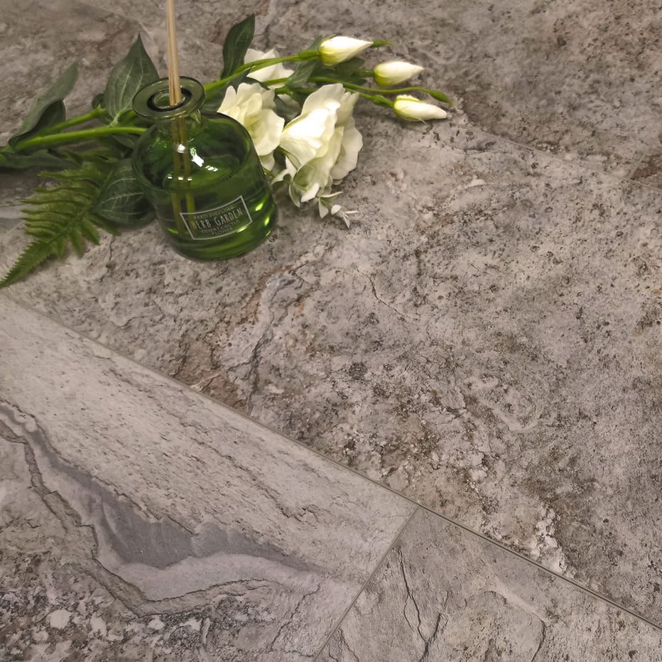 Stone Floor SPC плитка Травертин Бежевый 234-1 НР