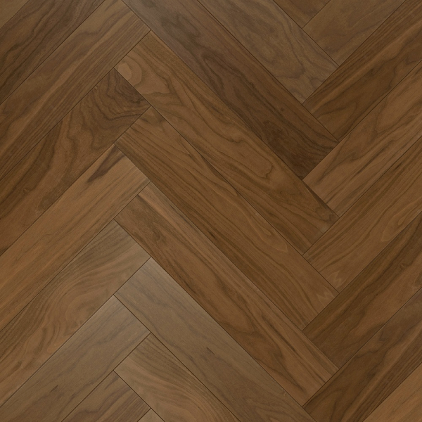 Quartz Parquet Английская Ёлка Орех Американский 33-400-29 фаска